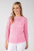 Ines Knit Jumper - Rose / 16 image
