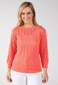 Ines Knit Jumper - Coral / 12 image