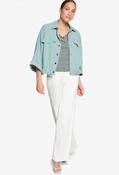 Witney Wide-Leg Jeans - White / 38 image
