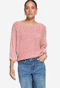 Batwing Sleeve Knit Jumper - Bridal Rose / M image