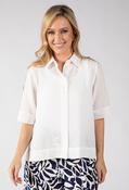 Chimera Linen Look Blouse - Off White / 10 image