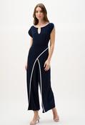 Formal Sleeveless Jumpsuit - Navy / 12 image