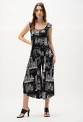 Cropped Sleeveless Jumpsuit - Black / 8 image