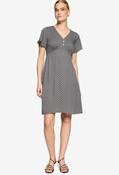 Mosaic Print Dress - Brown / 36 image