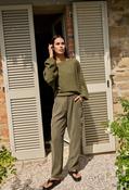 Straight Cargo Trousers - Khaki / 36 image