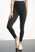 High-waisted Full-length Leggings - Black / S image