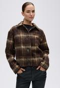 Hakaro Heritage Boxy cropped jacket - light mocca / 42 image