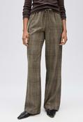 Melane Mod Wide Leg Trousers - Affogato / 42 image