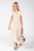 Puff Sleeve Summer Dress image