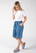 Denim Look Shorts - Blue / L/XL image