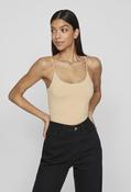 VIKENZA BASIC STRAP TOP - Beige / S image