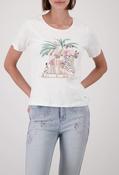 Tropical Graphic T-Shirt - Cream / 36 image