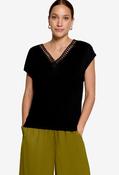 Lace Detail Top - Black / 38 image
