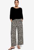 Wide Leg Zebra Trousers image