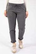 Zip Pocket Joggers - Dark Grey / 10