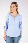 Relaxed Oxford Shirt - Blue / 18 image