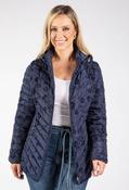 Floral Print Padded Jacket - Navy / 14 image