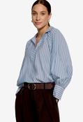 Striped Blouse - Blue/Brown / 36 image