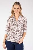 Mado Leopard Print Blouse - Leopard / 14