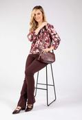 Elaris Abstract Print Knit Top - Pink Mix / 18 image