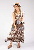 Abstract Print Summer Dress image