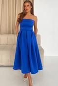 Danni Strapless Bandeau Midi Dress - Cobolt / 18 image