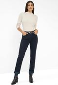 Carola Short Leg Trousers - Navy / 44 image