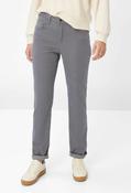 Carola Regular Leg Trousers - Grey / 42 image