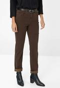 Mary Short Leg Trousers - Chocolate / 38 image