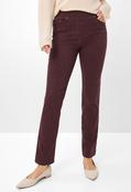 Pamina Pull On Trousers - Burgundy / 34 image