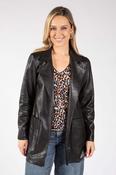Brooklyn Faux Leather Jacket - Black / 18 image