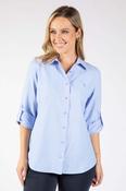 Polo Embroidered Shirt - Blue / 14