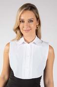 Diamante Bib Collar - White / 14