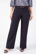 Chain Detail Trousers - Navy / 14