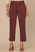 "Ab"solution® High Rise Tapered Utility Pant - Burgundy / 14 image