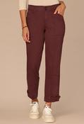 "Ab"solution® High Rise Tapered Utility Pant - Oxblood / 12 image