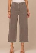 “Ab”solution® Mid-Rise Kick Flare Pants - Taupe / 16 image