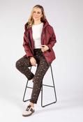 Hooded Quilted Jacket - Cherry / F/S image