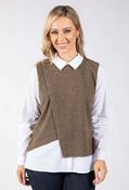 2 in 1 Button Shirt Top - Taupe / 16 image