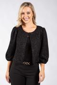 Berlin Balloon Sleeve Jacket - Black / 16 image