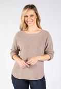 Soft Touch Knit Jumper - Taupe / F/S image