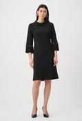 Knee-length Shift Dress - Black / 10 image
