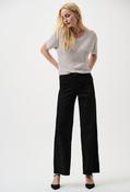 Classic Wide-leg Stretch Jean - Black / 16 image