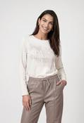 Sparkle Long Sleeve Top - Pearl / 38 image
