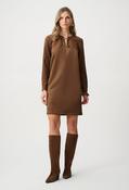 Embellished Mini Shift Dress - Camel / 14 image