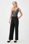 Pleated Full-length Trousers - Black / 10 image