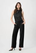 Wide leg Full-length Trousers - Black / 8 image