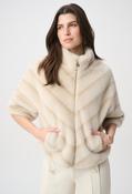 Faux Fur Jacket - Beige / XS image