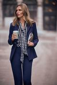 Chic Polka Dot Blouse - Brown Mix / 16 image