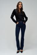 Secret Push In Bootcut Jeans - Dark Denim / 30 image